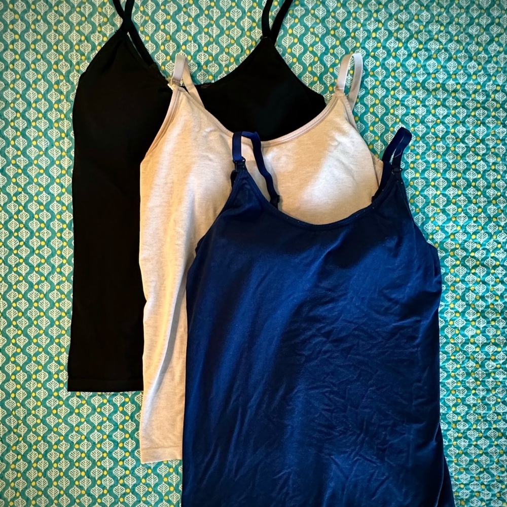 Maternity Nursing Clip-Down Camisole Set